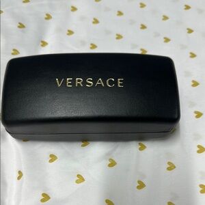 Versace Black Eyeglass Case